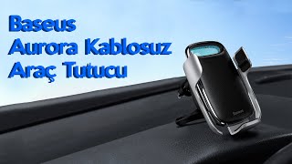 Baseus Aurora Electric QC 30 Wireless Kablosuz Şarj Araç Tutucu [upl. by Nagrom]