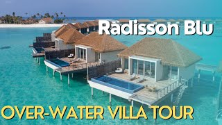 Paradise Found Exploring Radisson Blu Maldives Stunning Overwater Villa and Resort [upl. by Brooks]