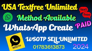 How To Create Unlimited TextFree Account  TextFree Account Create Method demo 2024  textfree [upl. by Yenitsed]