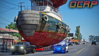 Tug Boat Tower in GTA RP  OCRP [upl. by Tait]