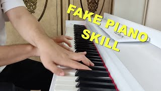 how to fake piano skills [upl. by Tloh]