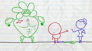 Floral Folly  Pencilmation  Animation  Cartoons  Pencilmation [upl. by Kelula639]