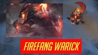 Firefang Warwick  Skin Preview  League of Legends [upl. by Ynattir]