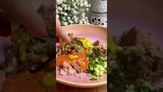 Day 40 of 100 Spicy Tunacado Sushi Burrito sushi sushirecipe tunacado viralrecipes [upl. by Alvita]