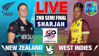 🔴Live West Indies Women vs New Zealand Women  2nd Semi Final  Live Cricket Score amp Commentary [upl. by Drhacir]