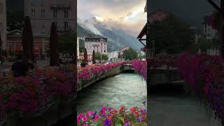 Dreamy views on chamonix😍 chamonix dream views mountains scenery wakeup beautiful [upl. by Ames]