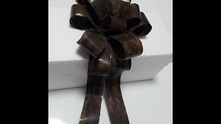 украшение тортовшоколадный бант Cake decoration chocolate bow [upl. by Ellen240]