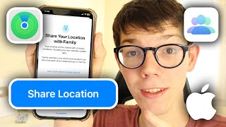 How To Share Your Location Through Family Sharing  Full Guide [upl. by Kirtley]