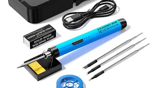 Electronic soldering iron review ✅ WIRELESS SOLDERING IRON REVIEW soldringiron diwalispecial [upl. by Costin]