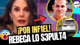 Rebeca Escríbens sepult4 EN VIVO a Christian Domínguez Por Infiel Tiró a la bord4 a su familia [upl. by Zantos]