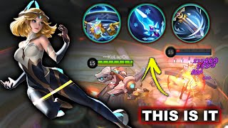 FOUND THE BEST BUILD FOR THIS BEAUTIFUL  MOBILE LEGENDS [upl. by Fife117]