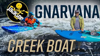 Paddle impressions and review of the Gnarvana Creek Boat by Jackson Kayak [upl. by Naicul]