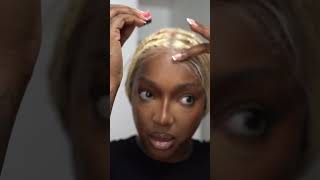 it looks SO REAL 😩FABELLE FabelleWig braids fulllacewig braidedwig holloween wiginstall wig [upl. by Olracnaig]