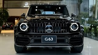 2025 Mercedes AMG G63 Review  Unleashing a New Era of Power [upl. by Ahsiled]