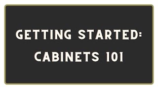 Cabinet Basics [upl. by Artema]