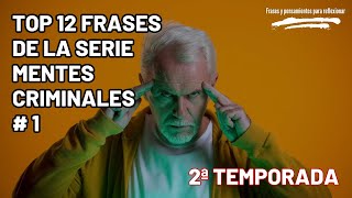 TOP 12 FRASES DE LA SERIE MENTES CRIMINALES TEMPORADA 2 a [upl. by Noiwtna]