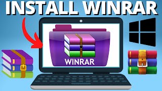 How to Download WinRAR on PC amp Laptop  Install WinRAR on Windows 10 [upl. by Orfield472]