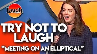 Try Not to Laugh  Meeting on an Elliptical  Laugh Factory Stand Up Comedy [upl. by Luy509]