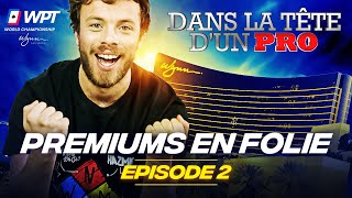 ♠♣♥♦ Dans la Tête dun Pro  WPT Wynn 2023 EP02 poker [upl. by Aicatsanna]