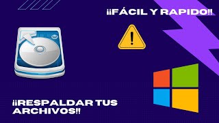 ¡¡Particionar disco duro WINDOWS 10 Respaldar información 100 Funcional [upl. by Dihahs427]