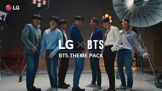 LG X BTS  THEME PACK  ADVERTISEMENT [upl. by Uchish534]