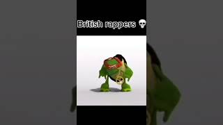 hahahahahaha British rappers be like turtles british legozombieapocalypse memes funny [upl. by Enomas]