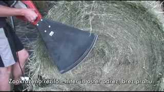 Agrometal  OMC nož za rezanje silaže  Tagliafieno OMC  Silage cutting knife OMC [upl. by Twedy]