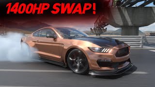 Gran Turismo 7  Mustang GT350R ‘16 SWAPPED Fastest Roll Racing Tune GT7 TUNING [upl. by Wymore]