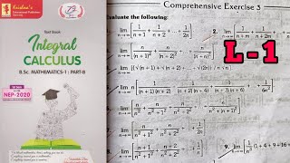 BSc maths 1st semesterintegral calculussummation of series with the help of definite integrals [upl. by Latt63]