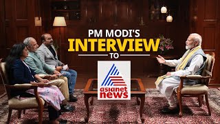 LIVE  PM Modis interview to Asianet News [upl. by Barby646]