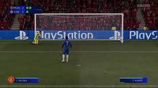 Chelsea vs Manchester United Penalties FIFA 21 Champions League [upl. by Ellan]