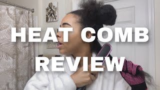 TYMO Ring Hair Straightening Comb Review💖 [upl. by Adiasteb]