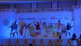 Master Systems Onam celebration 2022 onam groupdance fun happy malayalam mallu energy [upl. by Eifos340]