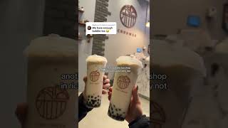 Another bubble tea shop opens near Richmond Centre Brighouse busloop boba [upl. by Edlun930]