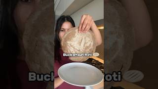 Buckwheat Roti Easy Healthy and Delicious roti food shorts [upl. by Scoville]