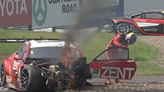 Super GT Biggest Crashes Compilation [upl. by Atter]