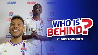 Who is behind  Avec Corentin Tolisso et Saël Kumbedi  Olympique Lyonnais [upl. by Deibel]