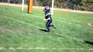 Kole Alleyns touchdownamazing kid [upl. by Edya]