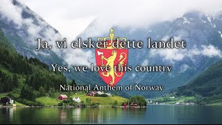 National Anthem Norway  Ja vi elsker NEW VERSION [upl. by Havens]