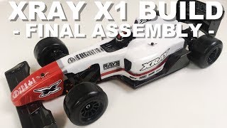 Xray X1 Build  The Final Assembly  wComments [upl. by Diantha225]