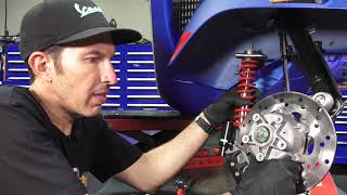 How to Replace amp Upgrade to Bitubo Front Shock on a Modern Vespa [upl. by Bigod]