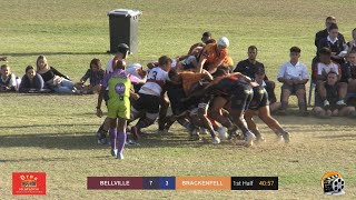 1st XV Rugby  Bellville vs Brackenfell [upl. by Llerod]