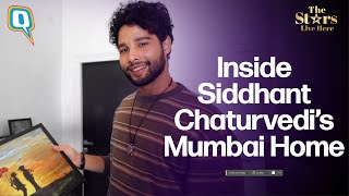 The Stars Live Here Inside Siddhant Chaturvedis Mumbai Home  Quint Neon [upl. by Ledah]