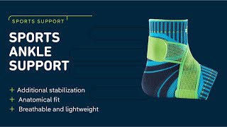 Find out how the Sports Ankle Support supports the ankle joint [upl. by Polinski]