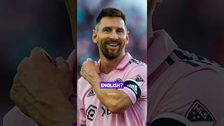 Lionel Messi Speaking English [upl. by Gnehs]