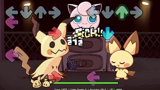 【FNF】Pichu amp Mimikyu sings Animal【UTAU Cover】 [upl. by Anivel]