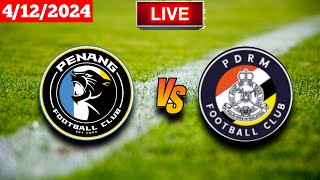 Penang Vs PDRM FC  Malaysia Super League  Live Match Score Today [upl. by Meit]