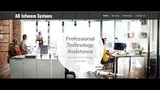 AD Infocom Systems Internship  App Web Python Java Data Science AI [upl. by Eimarrej302]