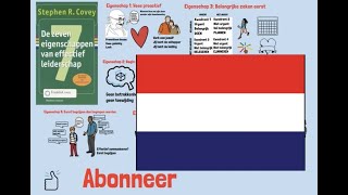 De 7 eigenschappen van effectief leiderschap  Animatie review door Stephen R Covey [upl. by Oivaf551]