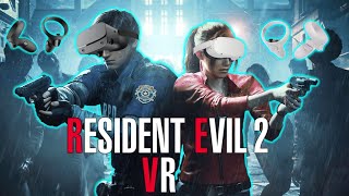 Resident Evil 2 But With Full VR Mod Support  Motion Controls [upl. by Welcy352]